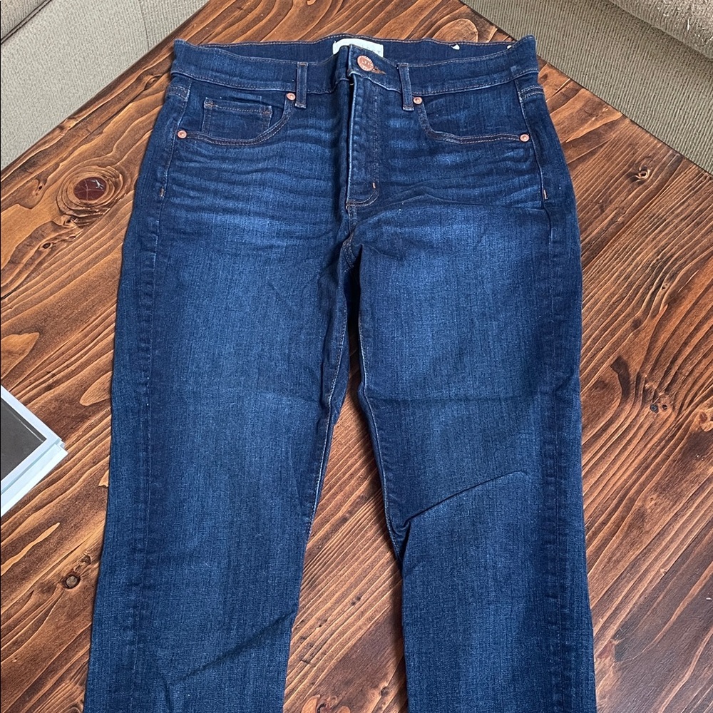 LOFT Indigo Skinny Jeans - Dark Wash